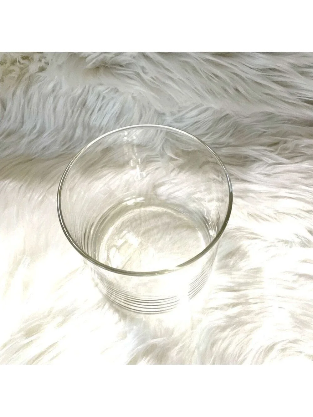 Glass Vase Cylindrical Clear
